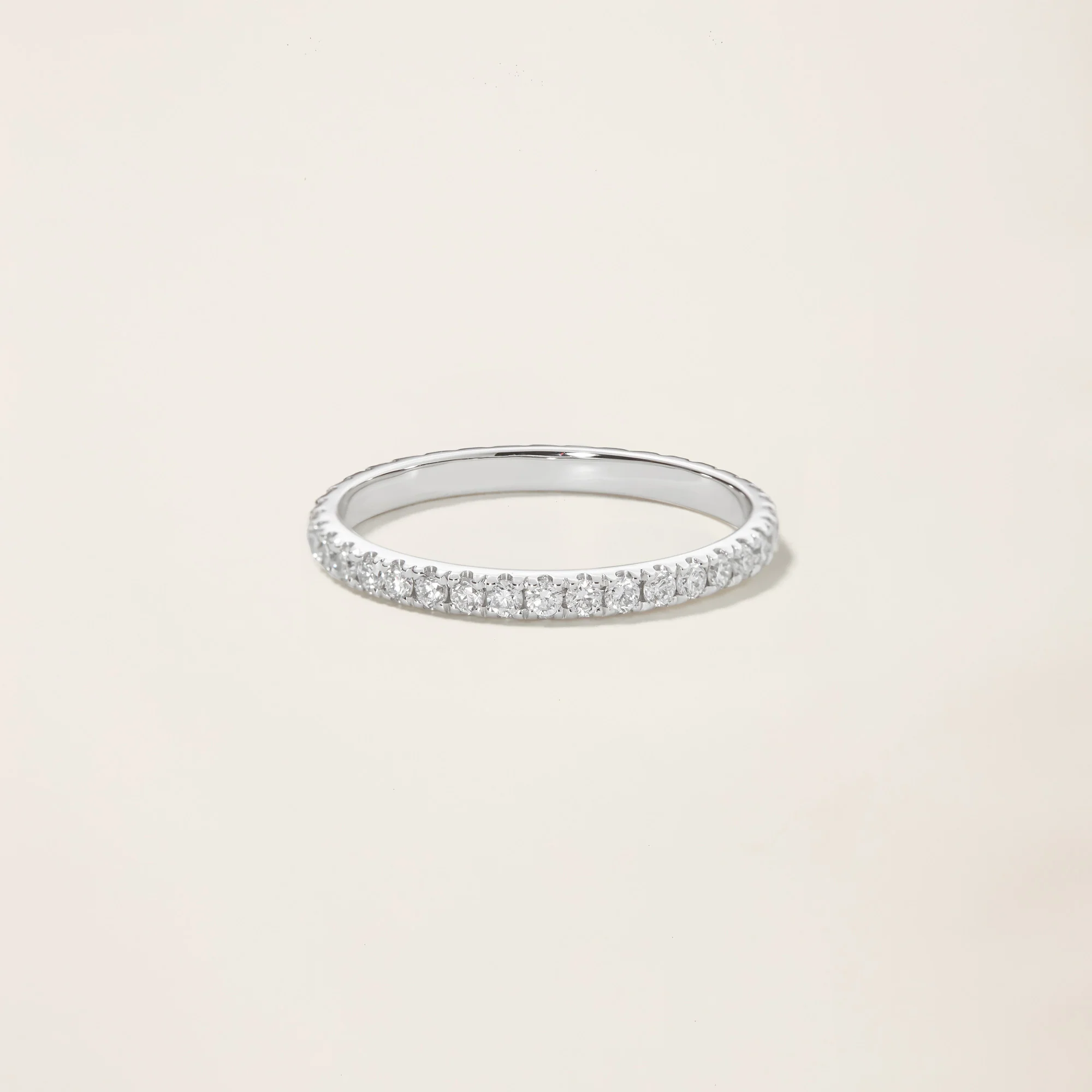 14k Solid Gold Diamond Eternity Band