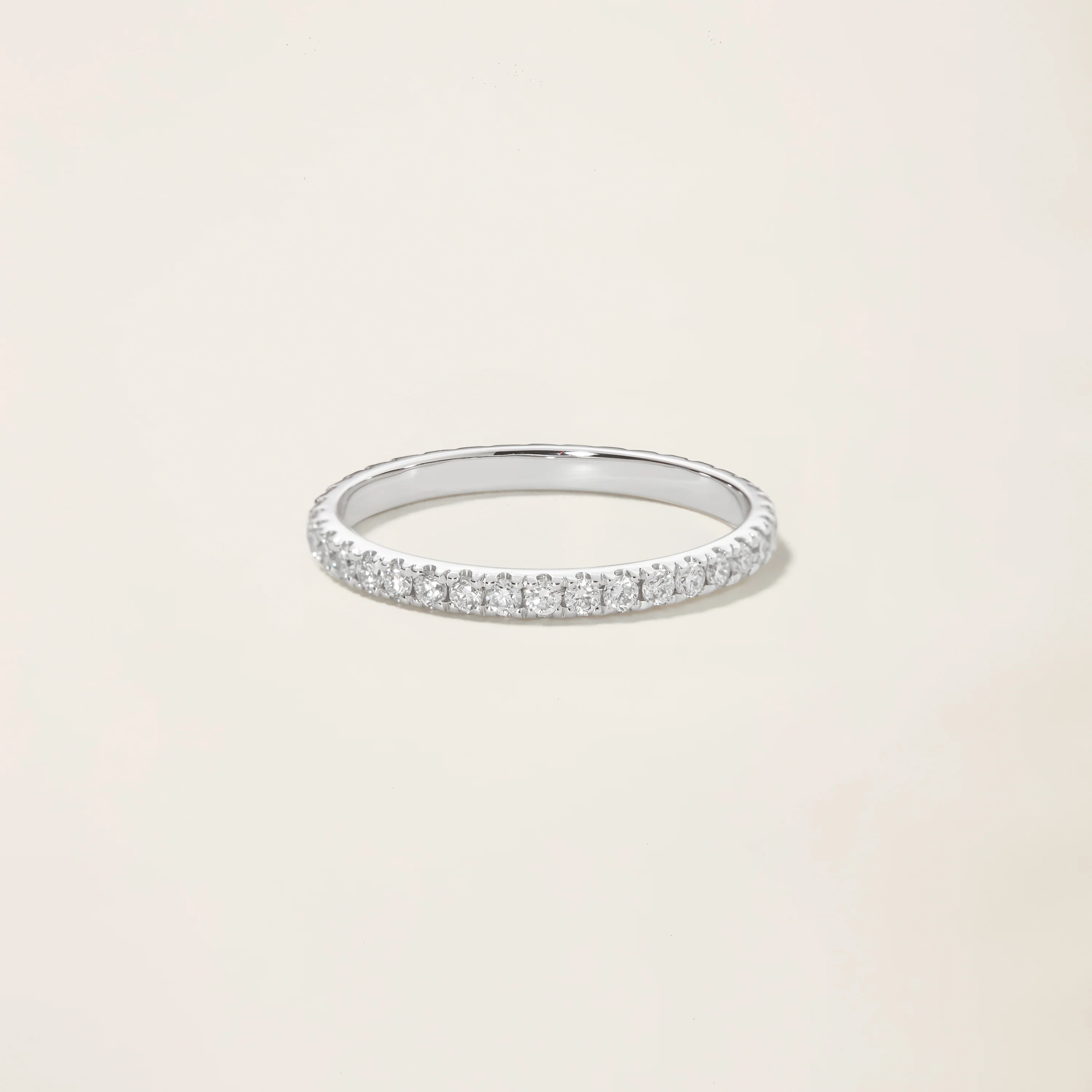 14k Solid Gold Diamond Eternity Band