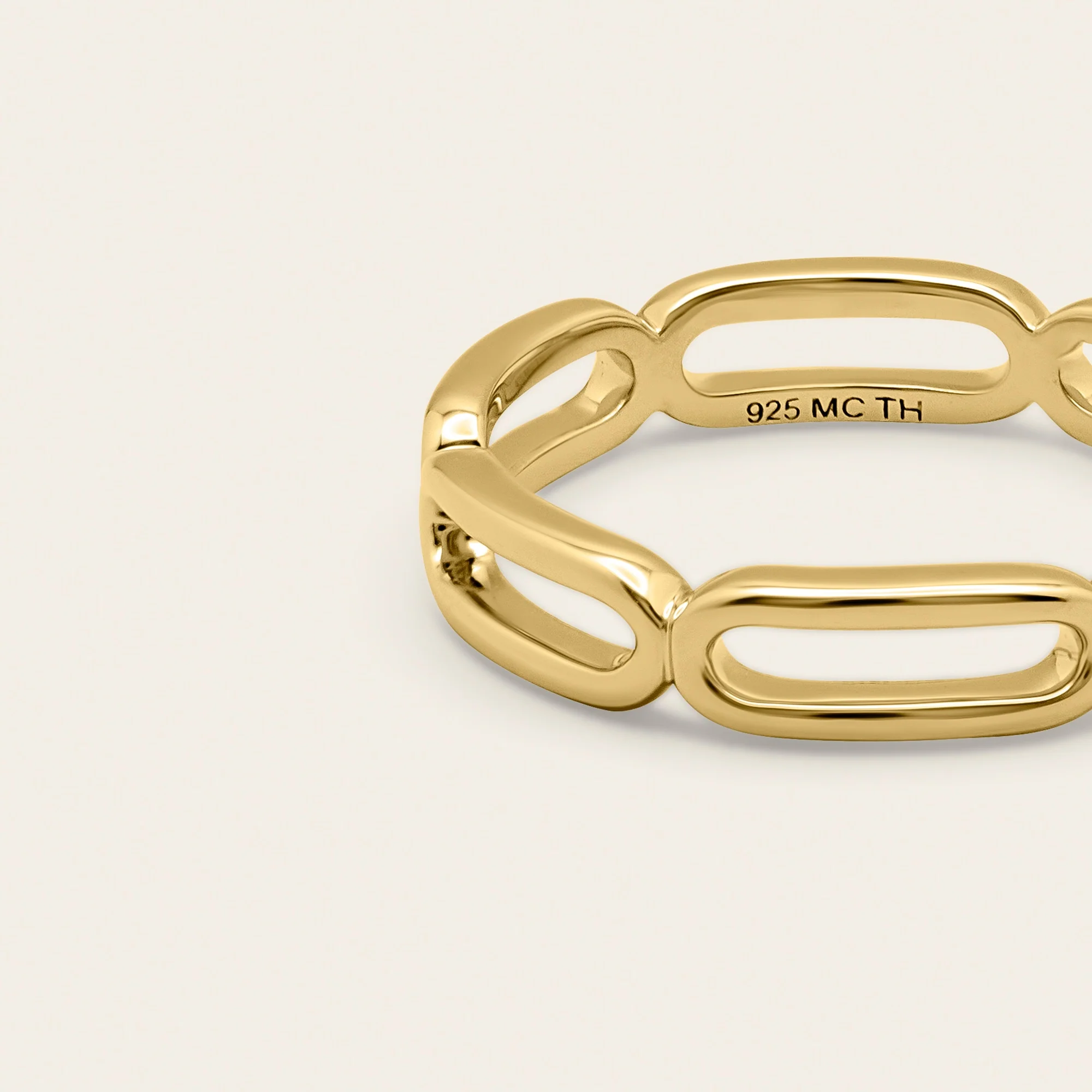 Paperclip Chain Ring (4)