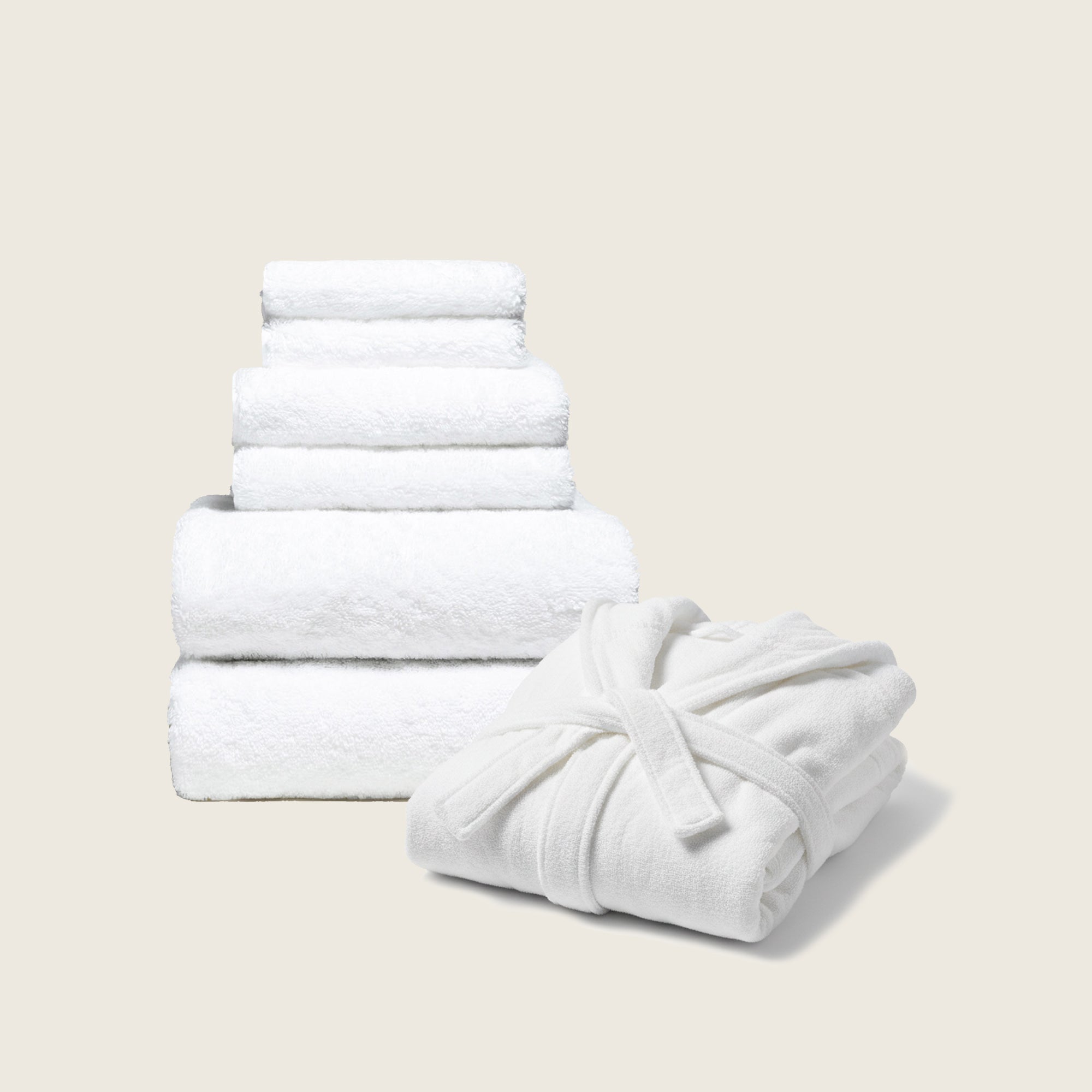 Ultraplush Standard Towels & Robe Set