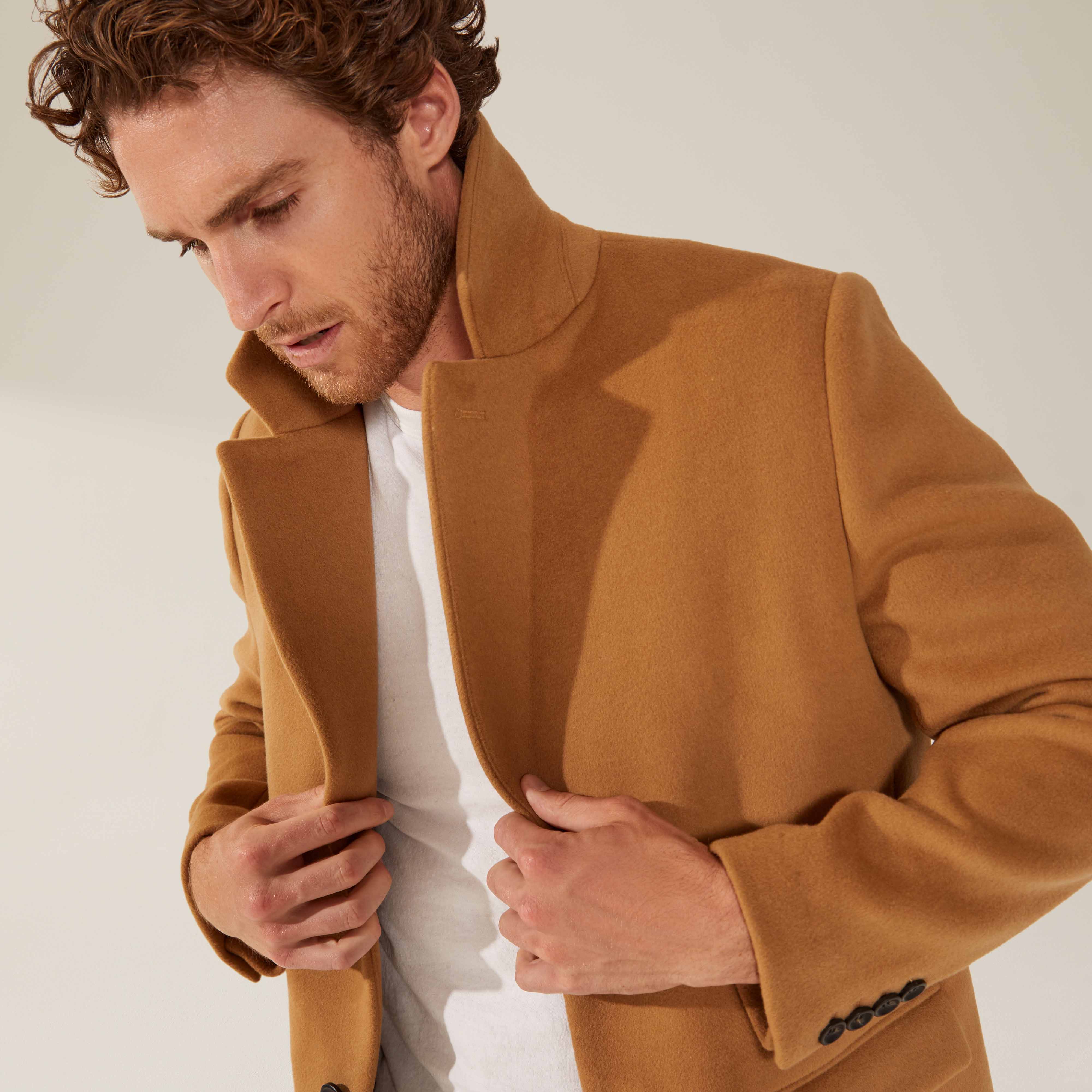 Elias Cashmere-Wool Car Coat