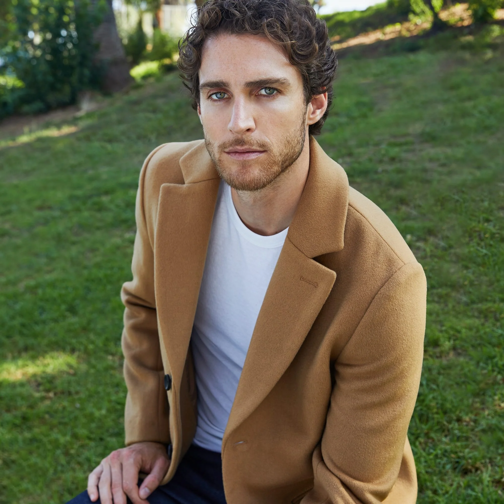 Elias Cashmere-Wool Car Coat