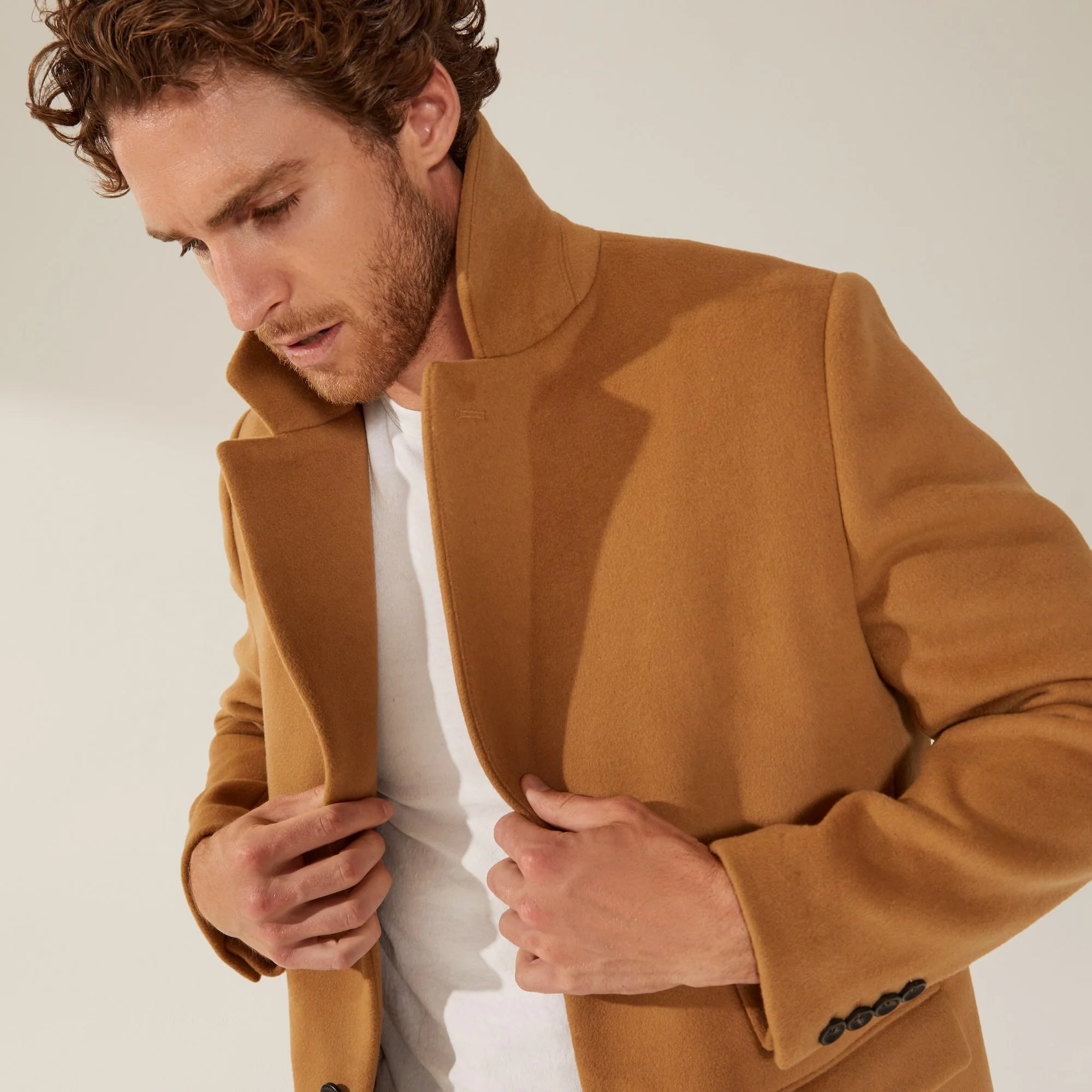 Elias Cashmere-Wool Car Coat