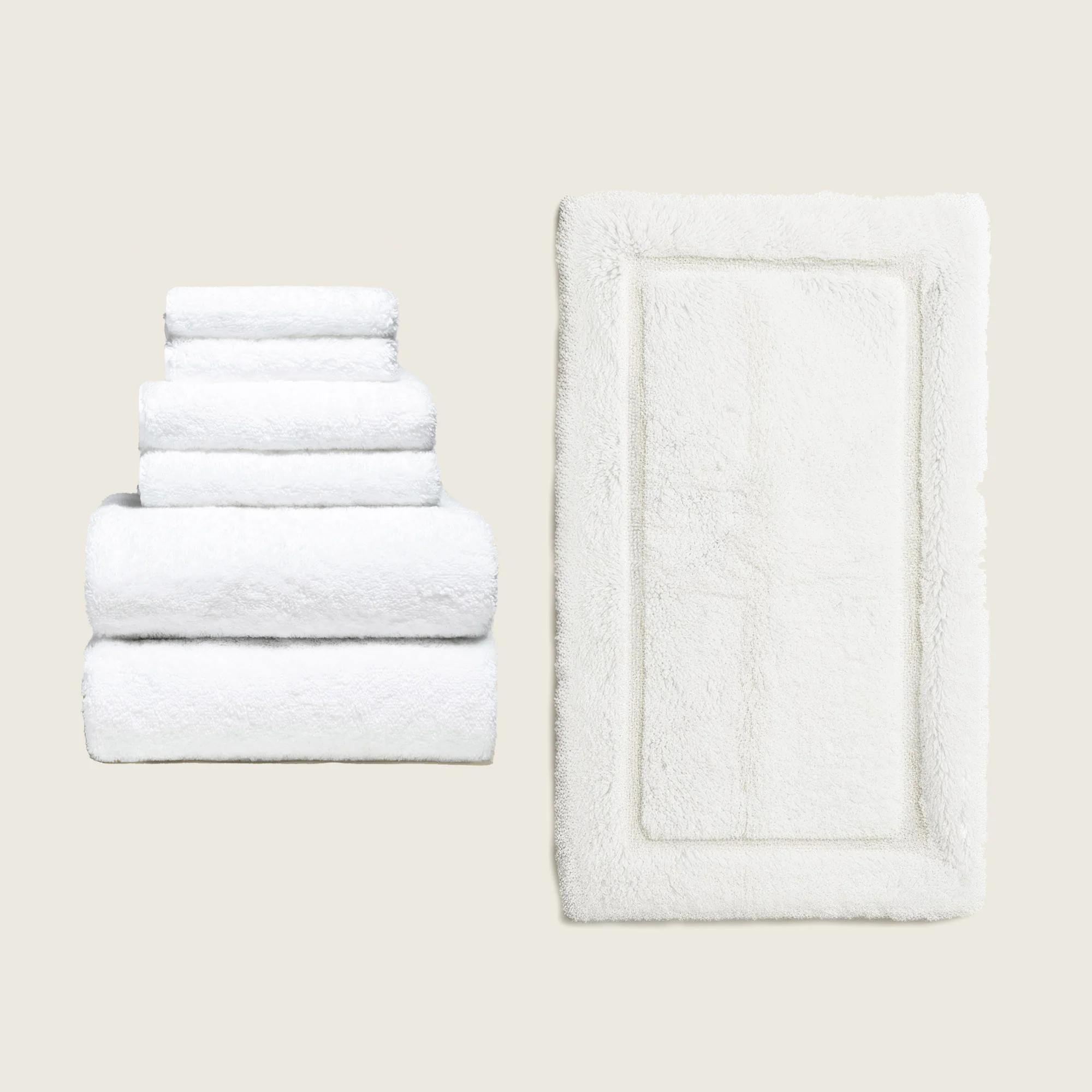 Ultraplush Bath Towel & Bath Mat Set