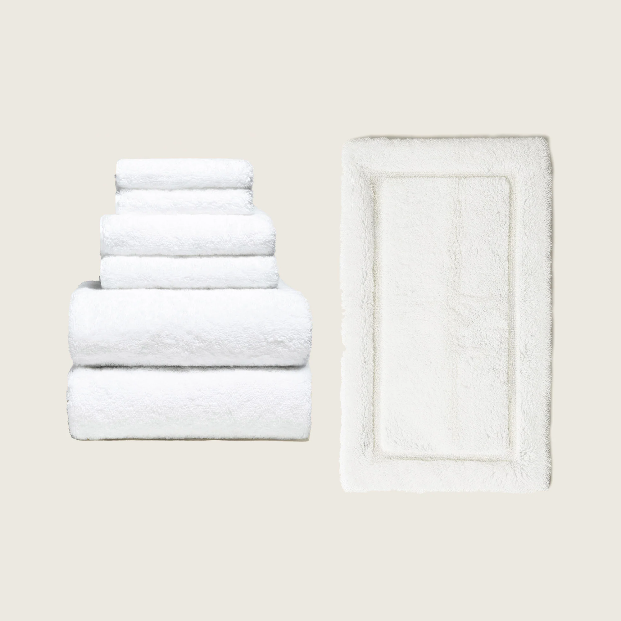 Ultraplush Bath Towel & Bath Mat Set