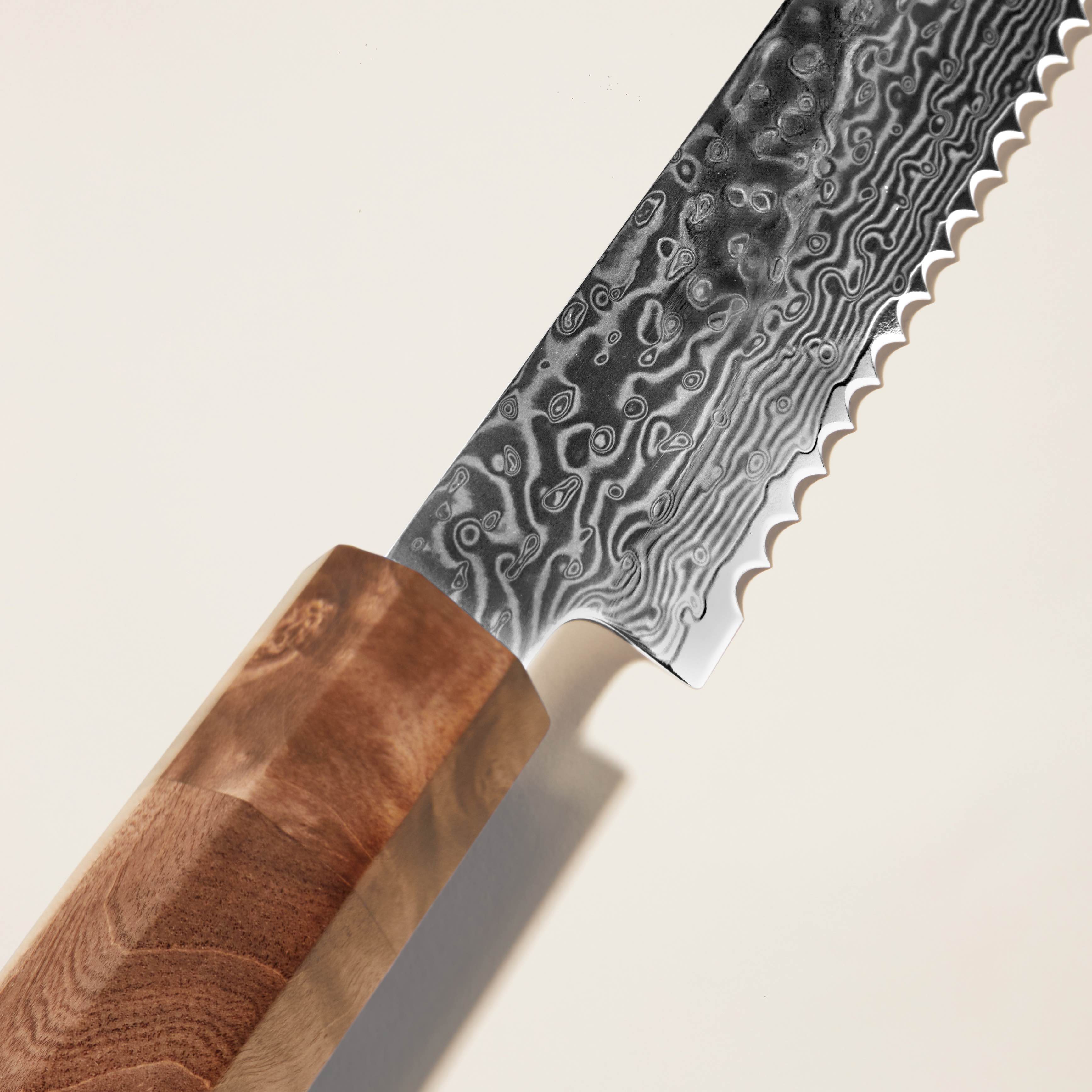Kumo VG10 Serrated Pankiri Bread Knife