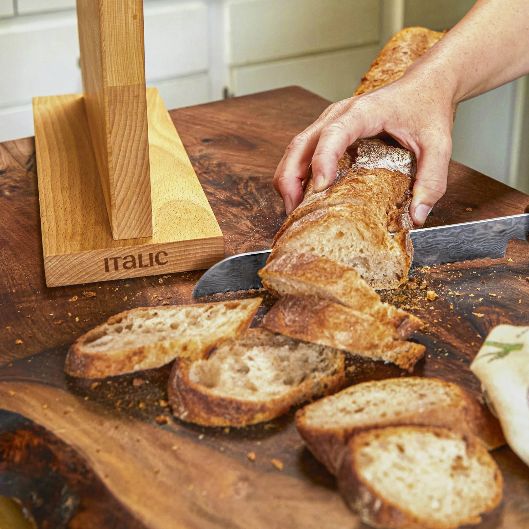 Kumo VG10 Serrated Pankiri Bread Knife