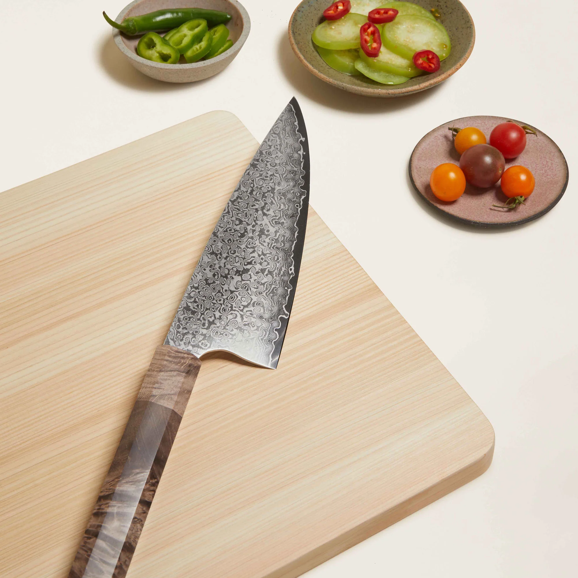 Kumo Knife Set with Cutting Board