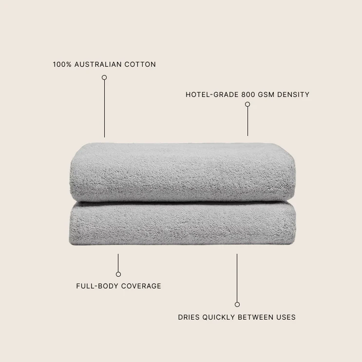 Ultraplush Australian Cotton Towels