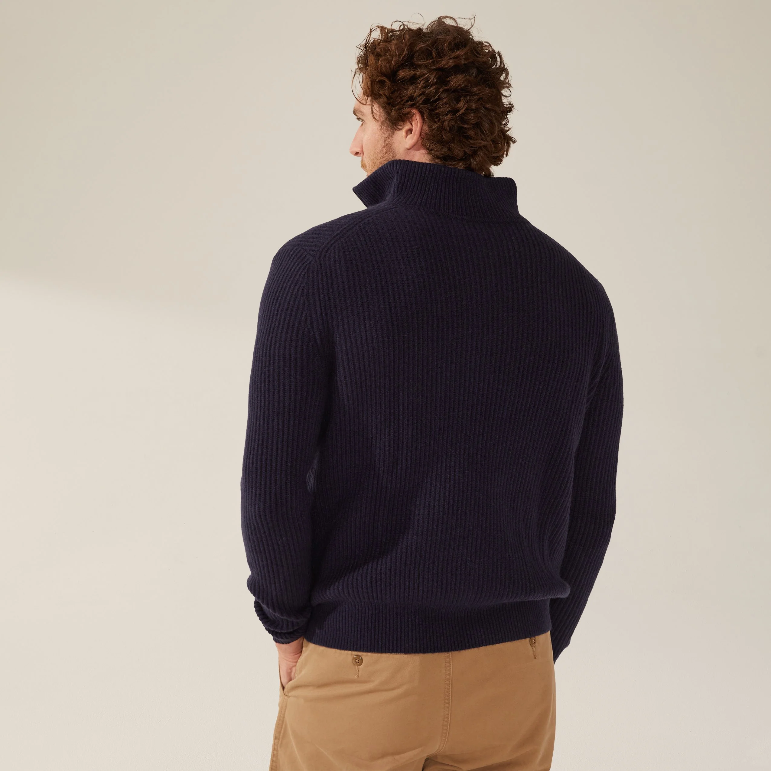 Shane Chunky Cashmere Quarter Zip Pullover 6 Shane Chunky Cashmere Quarter Zip Pullover