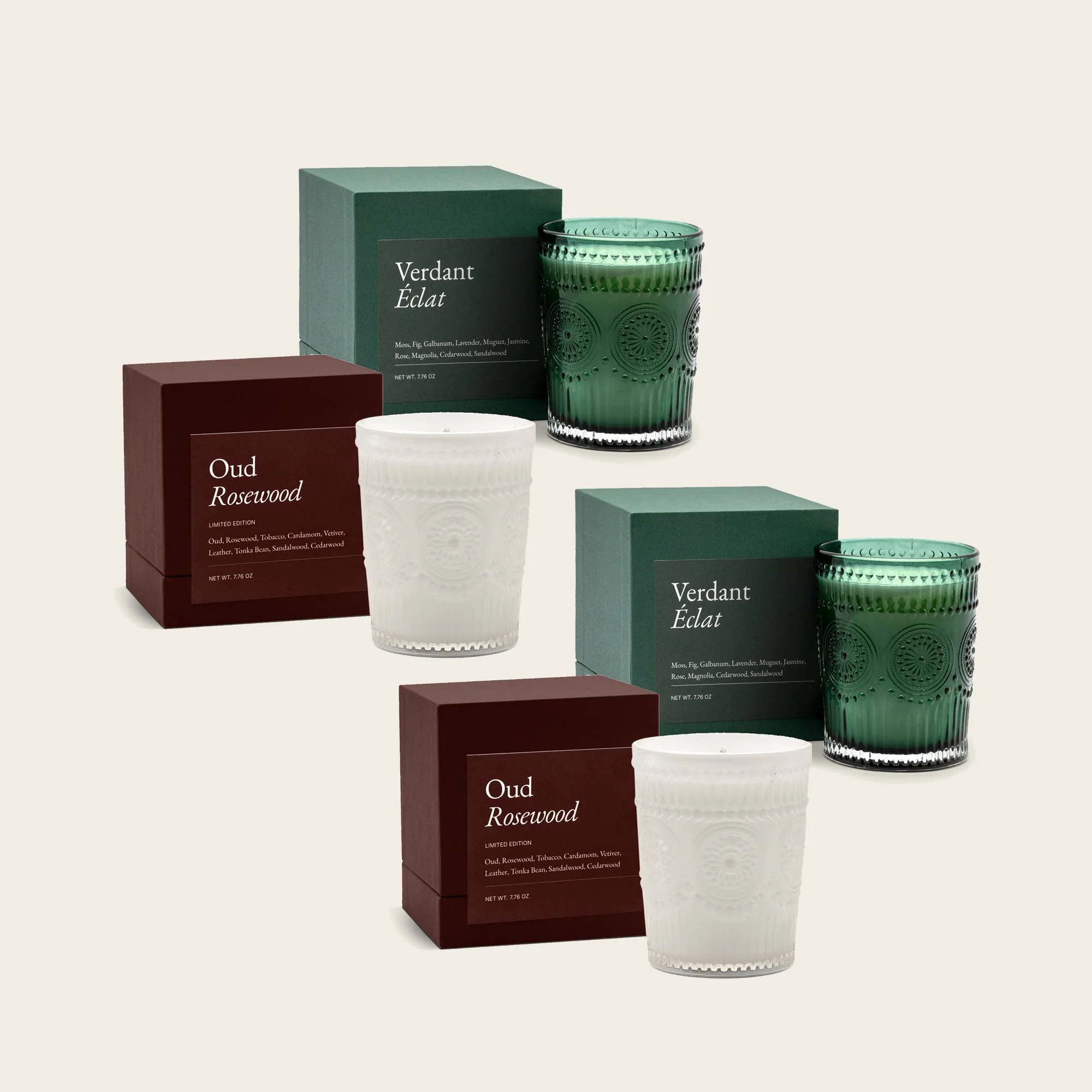 Noir Swiss Scented Glass Candle