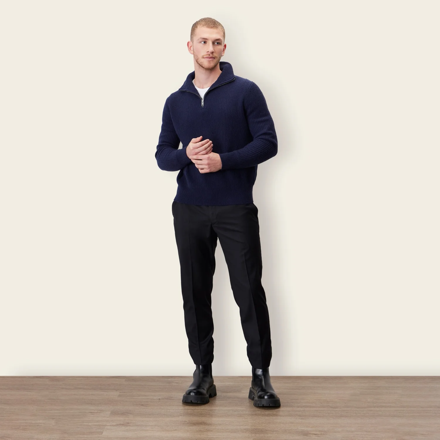 Shane Cashmere Quarter Zip Pullover 10 Shane Cashmere Quarter Zip Pullover