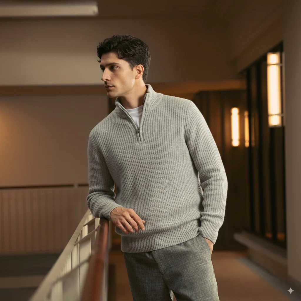 Shane Cashmere Quarter Zip Pullover 6 Shane Cashmere Quarter Zip Pullover