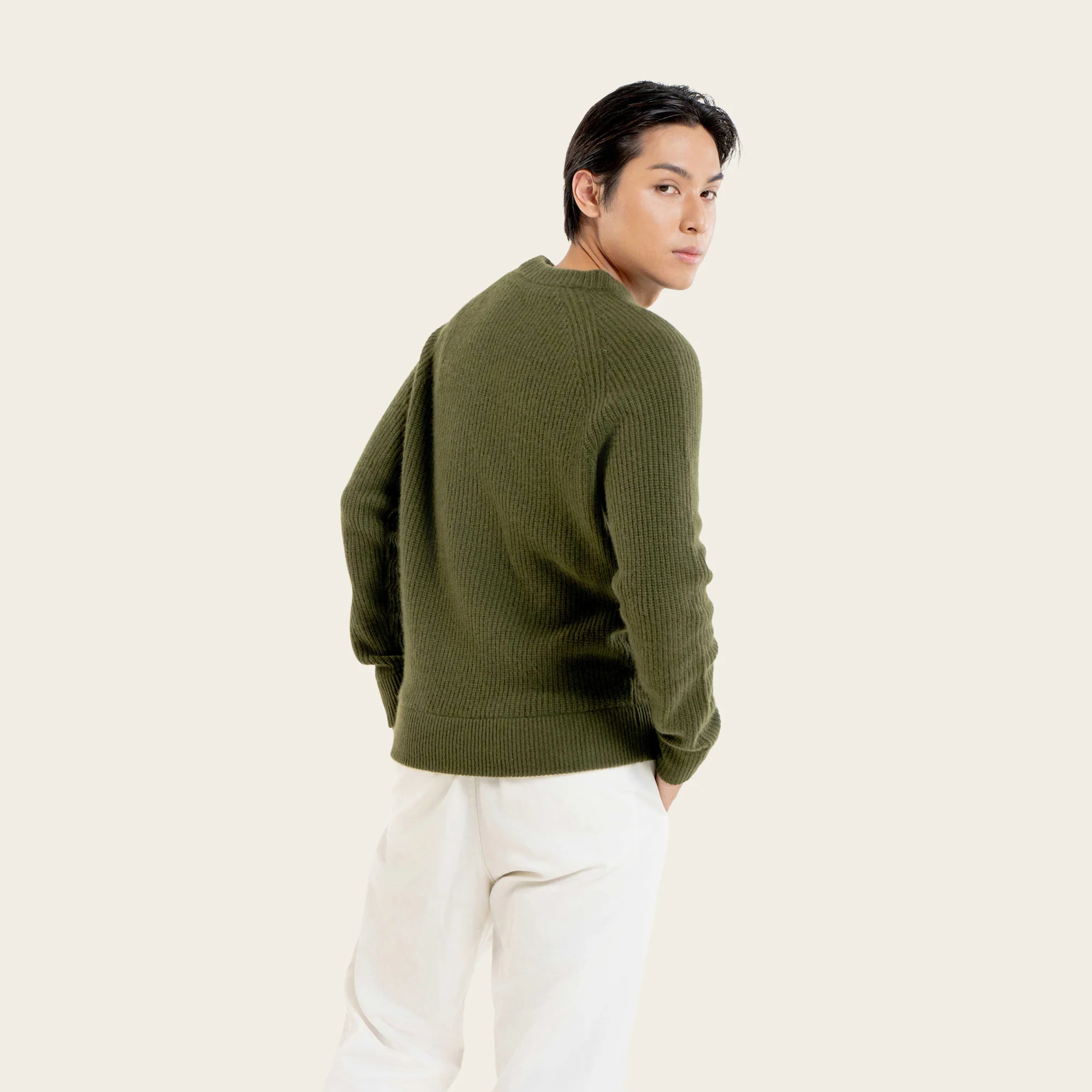 Aidan Chunky Cashmere Crewneck
